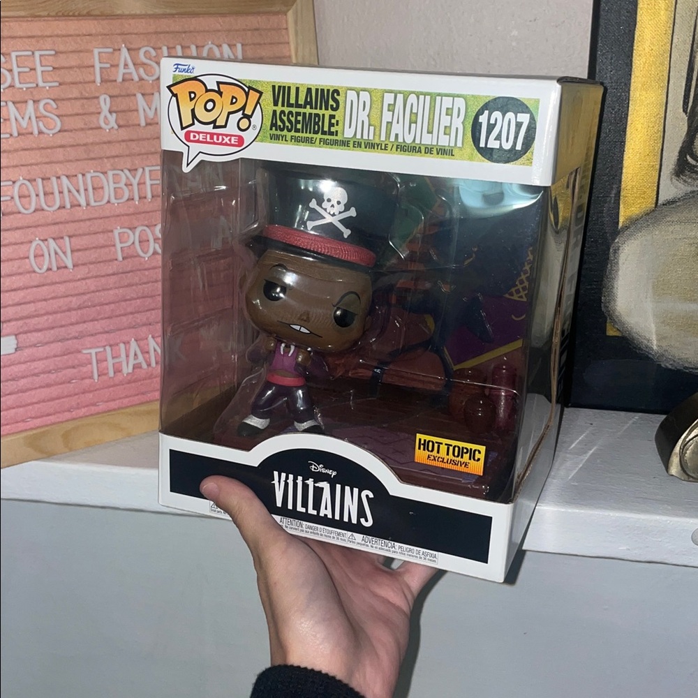 Disney Villains FUNKO POP -  Dr Fecilier THE SHADOWMAN #1207
